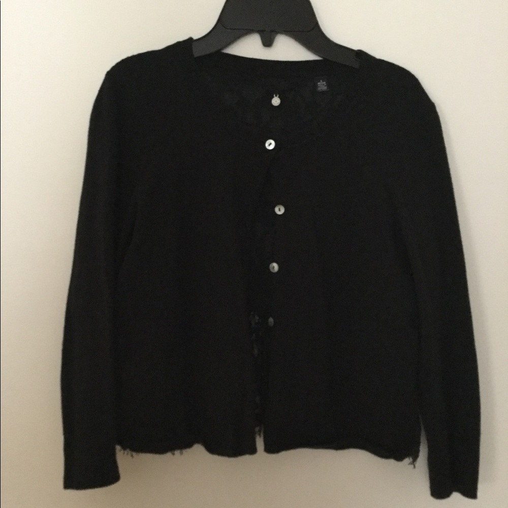 Beautiful Black Cardigan Sweater